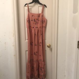 Payal Pratap peachy-pink embroidered dress